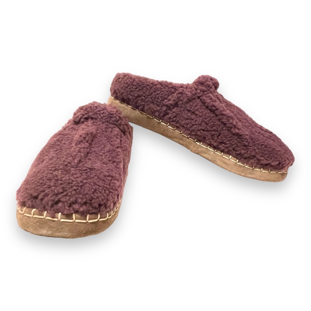 NIB L.L. Bean Women’s Cozy Slipper in Plum and Vintage Lavender - Size 8